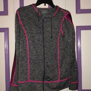 Full zip athletic jacket